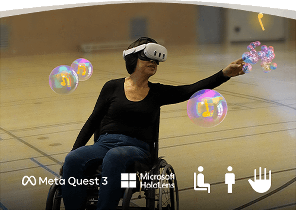 BalanceBubbles beweeggame mixed reality